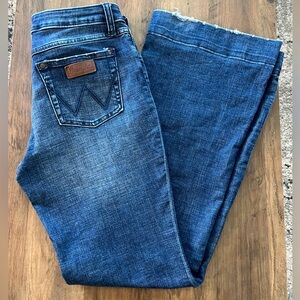 WOMEN'S WRANGLER RETRO® MAE WIDE LEG TROUSER JEAN